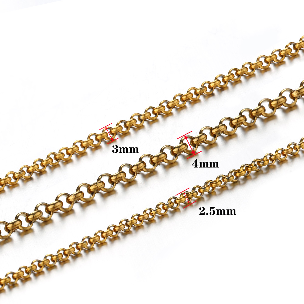 سلسلة دائرية صغيرة من الفولاذ  - مراجعة Body Jewelry Necklace وسعره