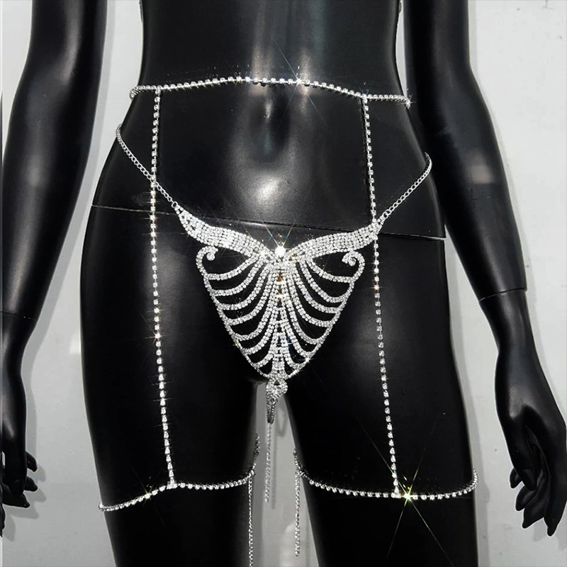 Stonefans-طقم ثونج وسلسلة خصر  - مراجعة Body Jewelry Retainers وسعره