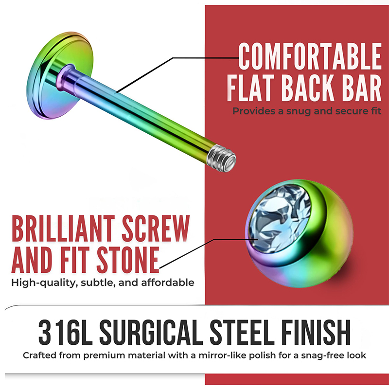 حلق أذن من الفولاذ الجراحي عيا - مراجعة Body Jewelry Surgical Steel وسعره