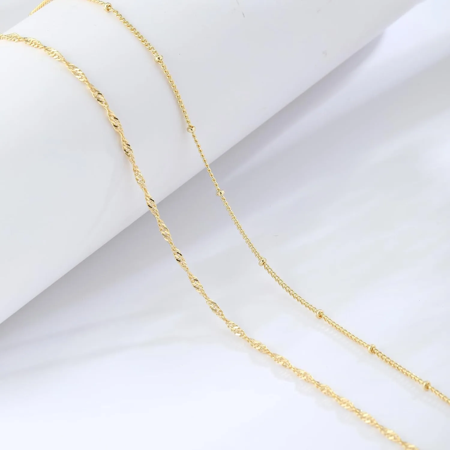 14k مطلية بالذهب 26-33 بوصة قا - مراجعة Body Jewelry For You وسعره
