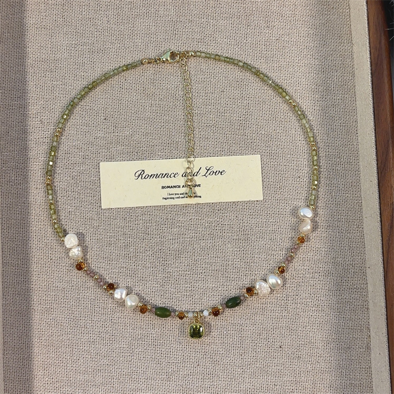 قلادة لؤلؤ باروكي طبيعي من الم - مراجعة Body Jewelry Necklace وسعره